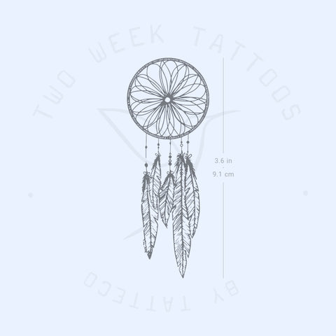 Dreamcatcher Semi-Permanent Tattoo - Set of 2