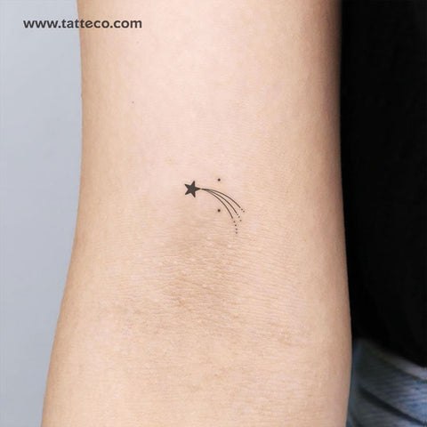 Little Shooting Star Temporary Tattoo - Set of 3